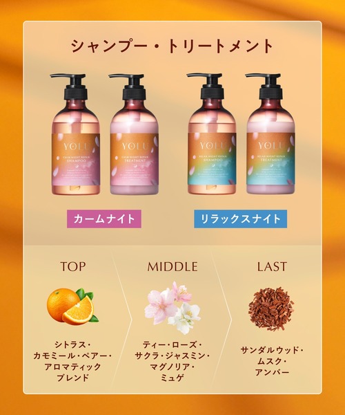 【送料無料】【数量限定】ユーレルム U-RRALM シャンプー トリートメントe YOLU（ヨル） シャンプー 「数量限定」 トリーツ スプリング
