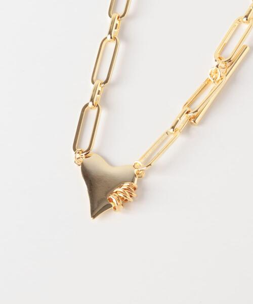 ネックレス LAPUIS　Coil Heart　チョーカー レディース