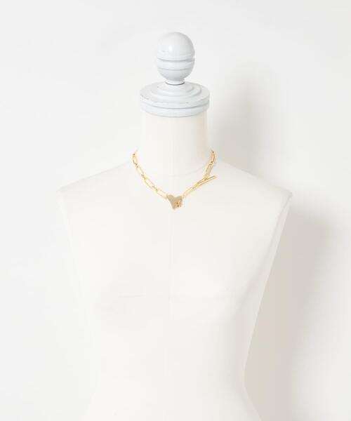 ネックレス LAPUIS　Coil Heart　チョーカー レディース