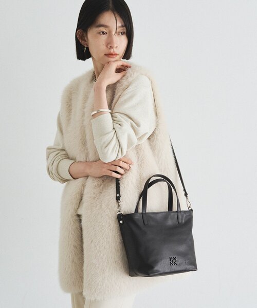 russet（ラシット） トートバッグ レザー2WAYミニトートバッグ