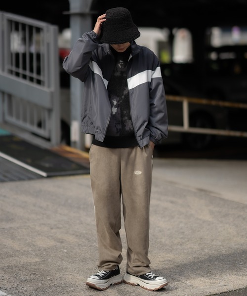 En serio TOKYO スウェットパンツ ジャージ 「SIDEWAYSTANCE」スエード