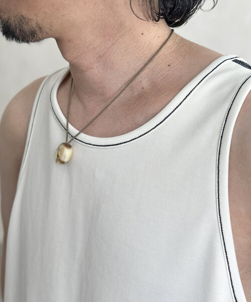 「CPCM」 タンクトップ MEDIUM グレー メンズ_画像4