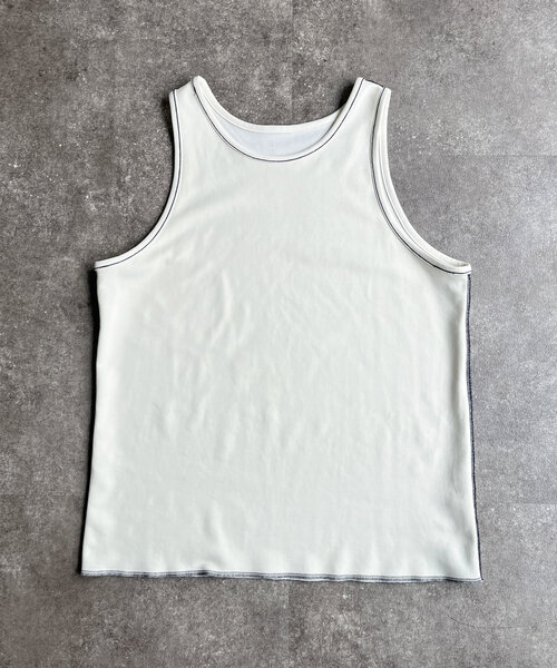 「CPCM」 タンクトップ MEDIUM グレー メンズ_画像7