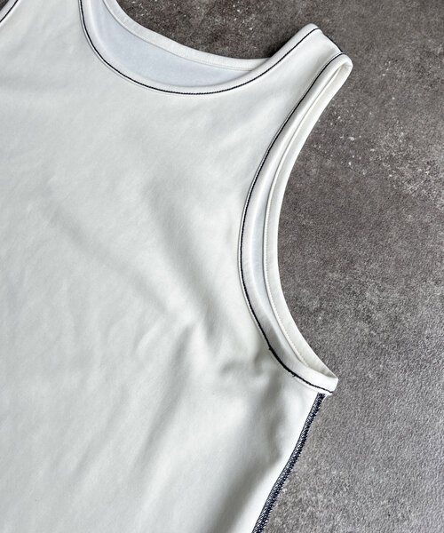 「CPCM」 タンクトップ MEDIUM グレー メンズ_画像8