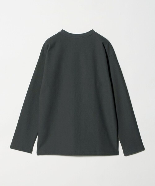 tシャツ 「LACOSTE for BEAUTY＆YOUTH」ワントーン ロング スリーブ カットソー メンズの画像