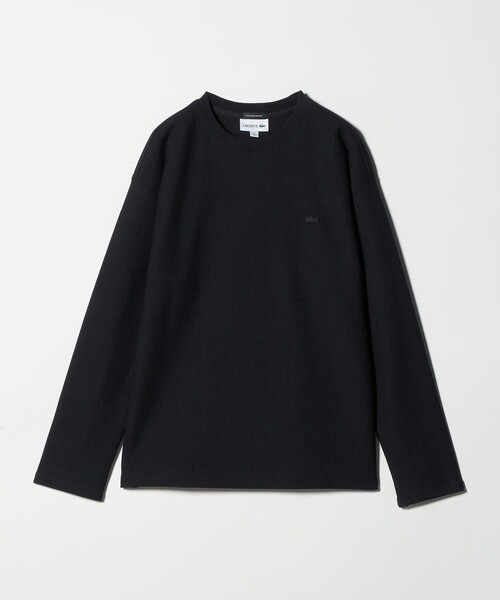 tシャツ 「LACOSTE for BEAUTY＆YOUTH」ワントーン ロング スリーブ カットソー メンズの画像