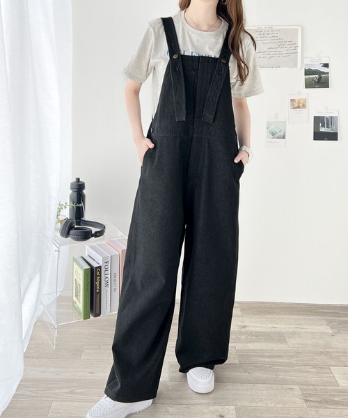 「Java」 オーバーオール LARGE ワンウォッシュ レディース_画像7