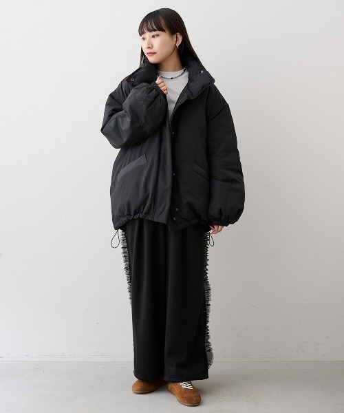 MEDE19F（メデジュウキュウ） ダウンコート ダウンジャケット 異素材
