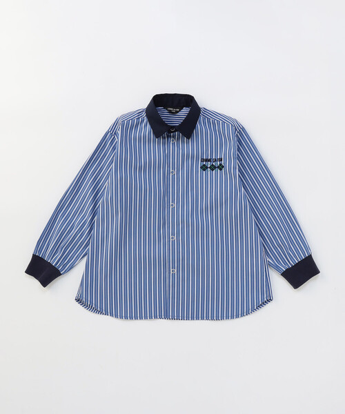 COMME CA ISM（コムサイズム） ブラウス シャツ ストライプシャツ 