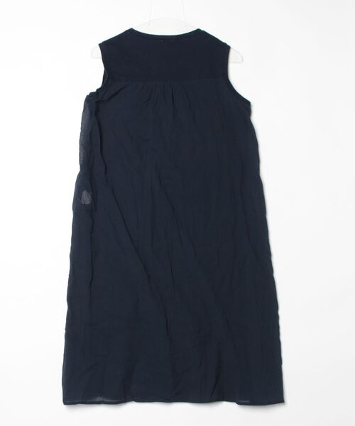 「haupia」 ノースリーブワンピース MEDIUM ネイビー レディース_画像2