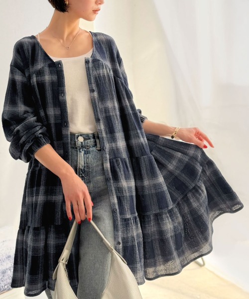 ブラウス シャツ 「Classical Evon」華やかさと体型カバーを両立する