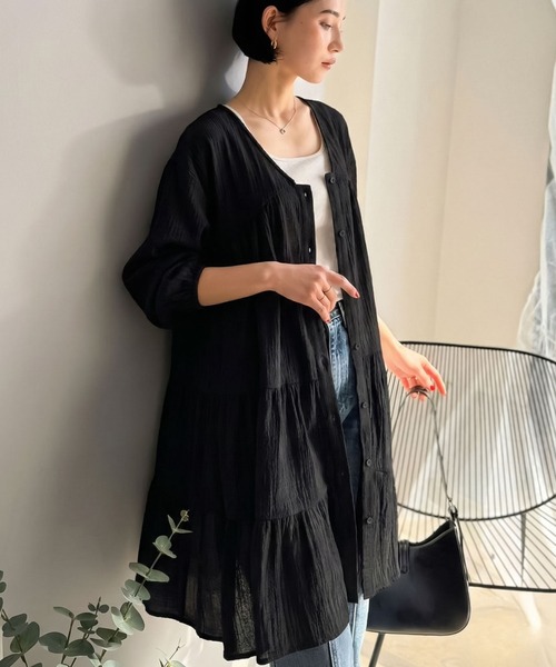 2日間限定セール 新品 GIVENCHY プルオーバー チュニック丈 ブラック ブラウス シャツ 「Classical Evon」華やかさと体型カバーを両立する