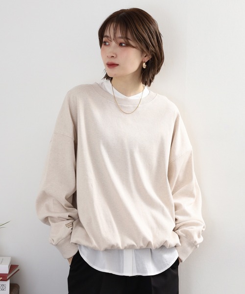 Arinomama（アリノママ） トレーナー スウェット オーガニックフライス