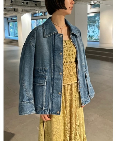 「LILY BROWN」 キャミソールワンピース 1 ホワイト レディースの画像