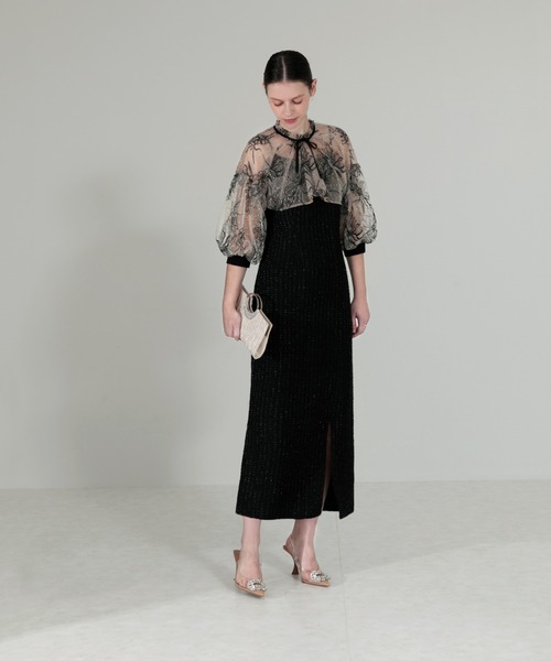 「Leja」 コンビワンピース SMALL ブラウン レディース_画像8