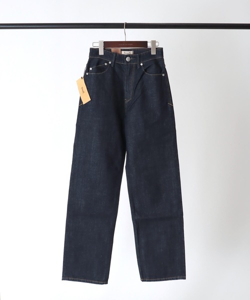 「YANUK」 デニムパンツ 23 ブルー レディース_画像5