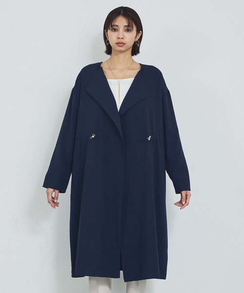 abahouse mavie❣️2025年春物❣️定価13200円 abahouse mavie（アバハウスマヴィ） ノーカラーコート コート 入園式