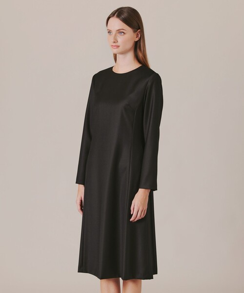 「MACKINTOSH LONDON」 長袖ワンピース 40 ブラック レディースの画像