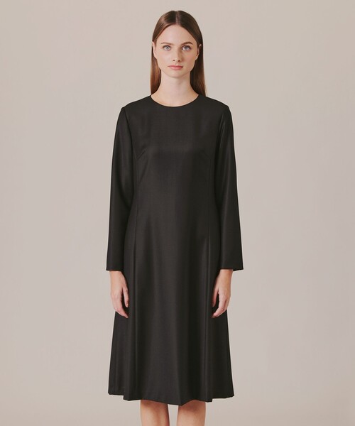 「MACKINTOSH LONDON」 長袖ワンピース 40 ブラック レディースの画像