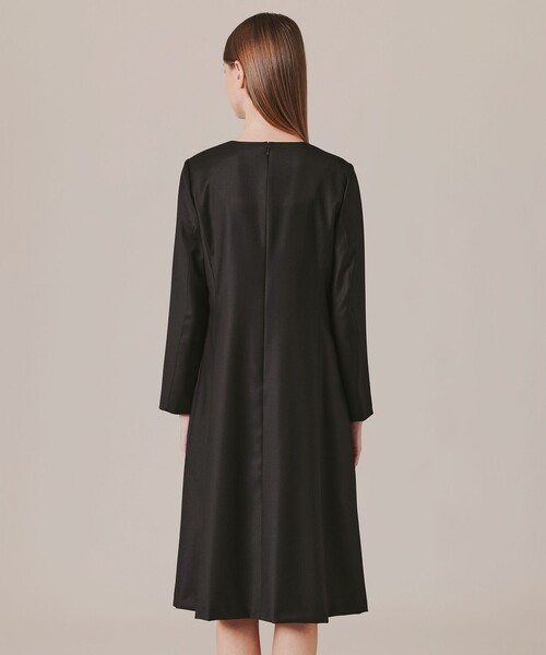 「MACKINTOSH LONDON」 長袖ワンピース 40 ブラック レディースの画像