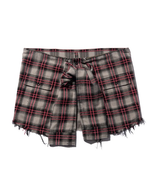 glamb（グラム） トートバッグ Check Shirt Bag / チェックシャツ