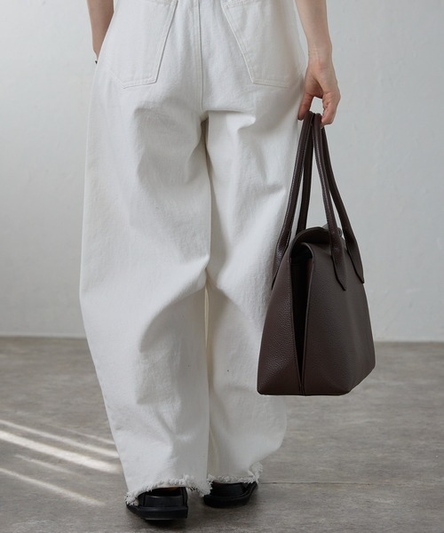 「GUSCIO」 トートバッグ FREE ダークブラウン レディース_画像6