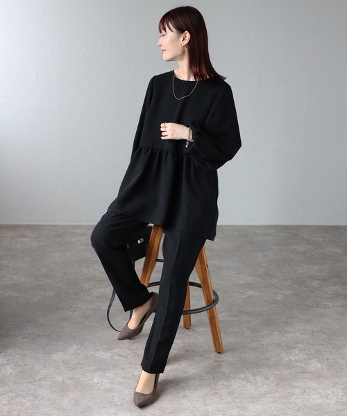 ＆HALF 「noa-ge」セットアップ X-LARGE ブラック レディース