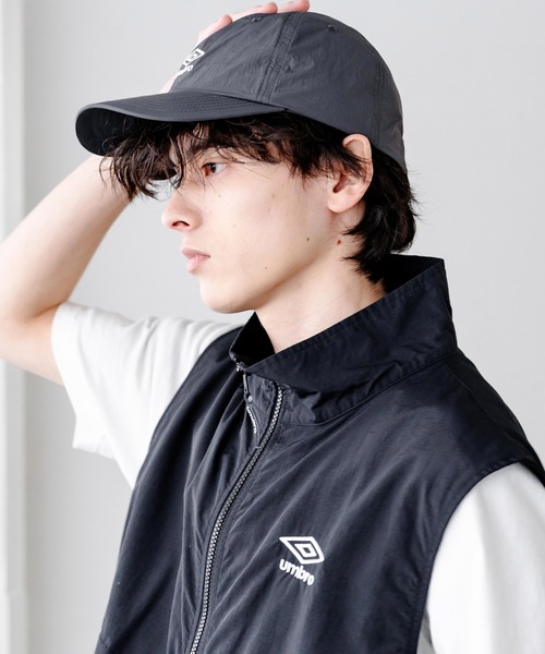 umbro（アンブロ） キャップ 帽子 別注コラボ ワンポインロゴ刺繍