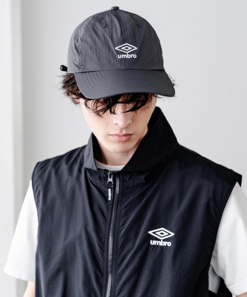 umbro（アンブロ） キャップ 帽子 別注コラボ ワンポインロゴ刺繍