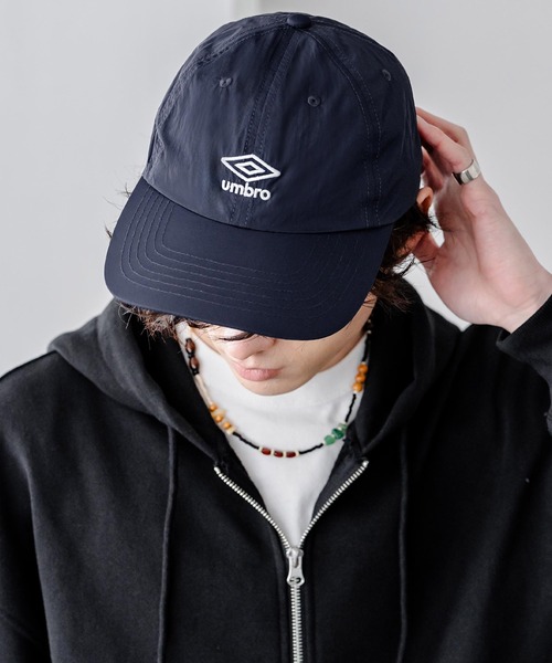 umbro（アンブロ） キャップ 帽子 別注コラボ ワンポインロゴ刺繍