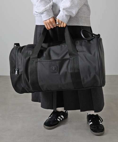 FRED PERRY（フレッドペリー） ボストンバッグ 「FRED PERRY」BLACK
