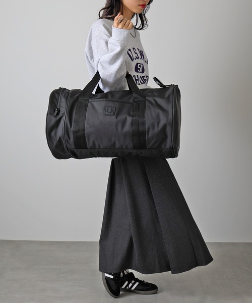 FRED PERRY（フレッドペリー） ボストンバッグ 「FRED PERRY」BLACK