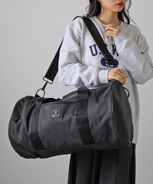 FRED PERRY（フレッドペリー） ボストンバッグ 「FRED PERRY」BLACK