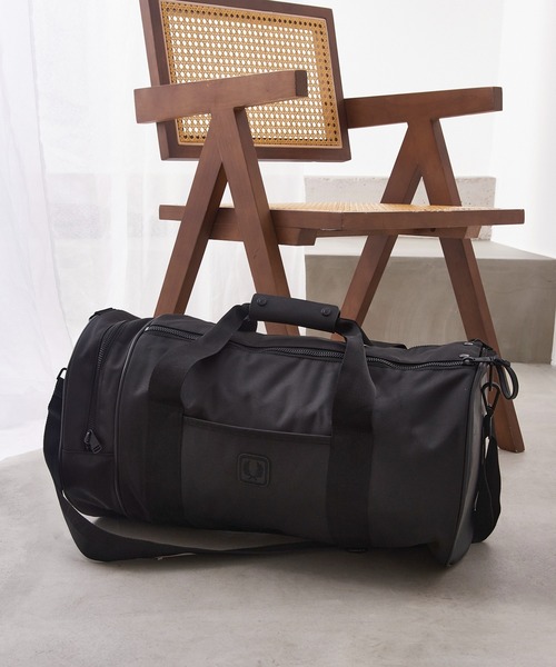 FRED PERRY（フレッドペリー） ボストンバッグ 「FRED PERRY」BLACK