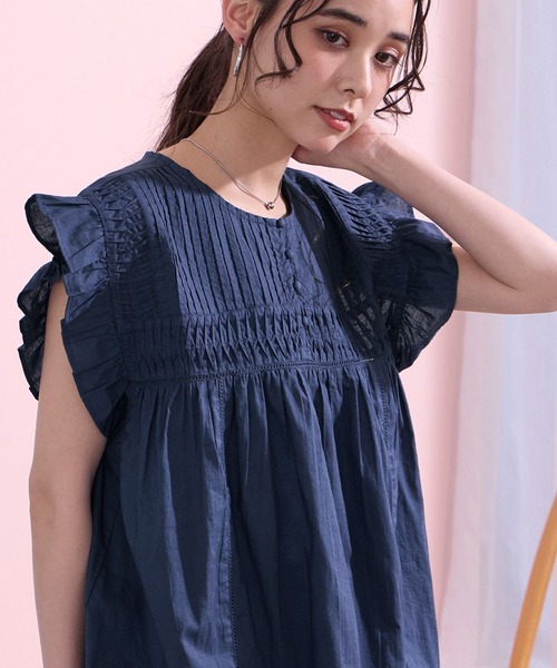THE CRAFT CREW PRODUCTS ブラウス シャツ 夏 インドコットン