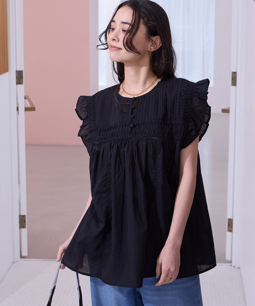 THE CRAFT CREW PRODUCTS ブラウス シャツ 夏 インドコットン