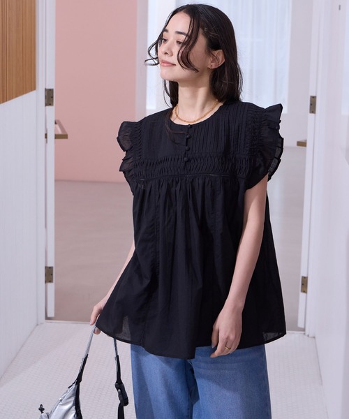 THE CRAFT CREW PRODUCTS ブラウス シャツ 夏 インドコットン