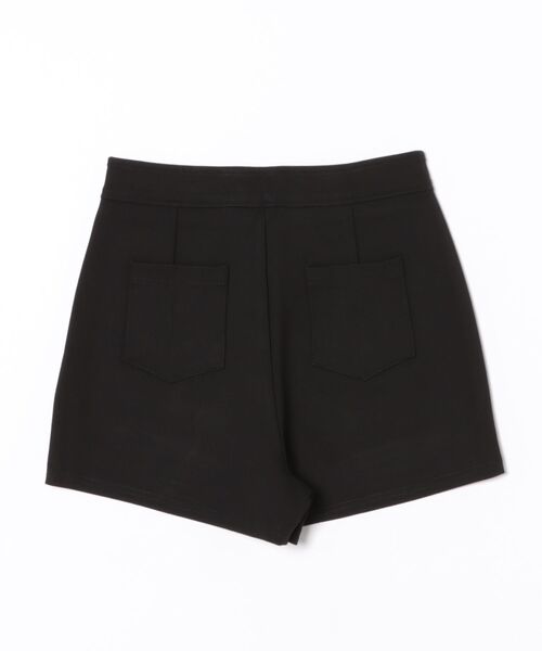 VEILA パンツ ハイウエスト 美脚 シンプルショートパンツ レディース