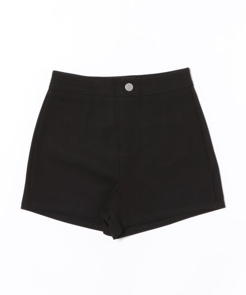 VEILA パンツ ハイウエスト 美脚 シンプルショートパンツ レディース