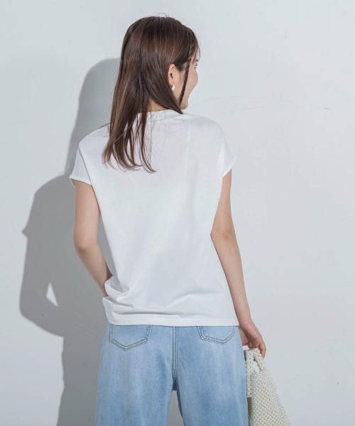 「VICKY」 半袖Tシャツ M ブラック レディース_画像6