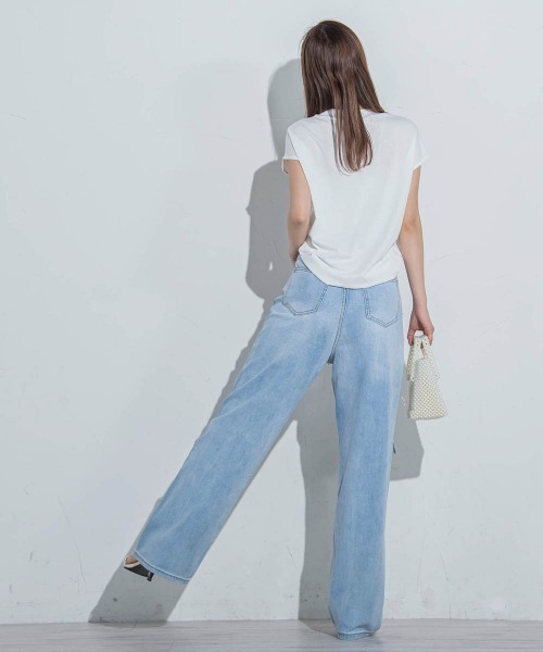「VICKY」 半袖Tシャツ M ブラック レディース_画像8