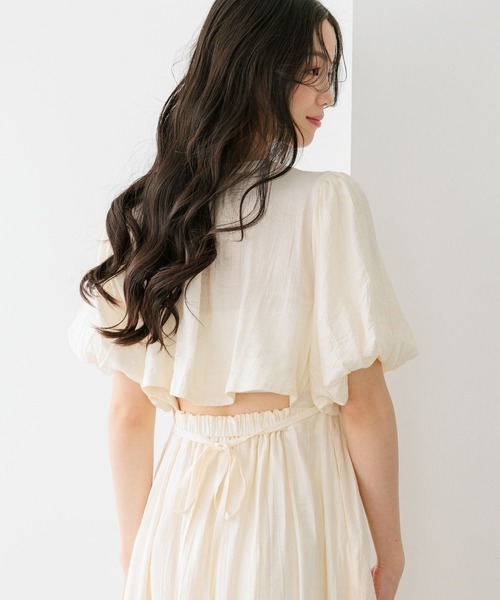 Heather（ヘザー） ワンピース 復刻 バックシャンカシュクール