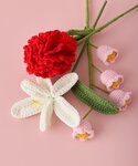 花瓶 BIRTHDAY BAR ニットフラワーの詳細画像3