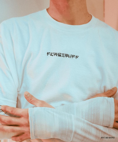 F-LAGSTUF-F（フラグスタフ） tシャツ ”MULTI” TEE(x幽遊白書) メンズ