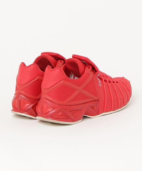 「Yohji Yamamoto」 ローカットスニーカー「adidas二人三脚」 27.5糎 赤いこと メンズ
