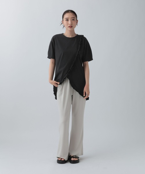 LEPSIM（レプシィム） tシャツ アソートフリルチュニック 740448