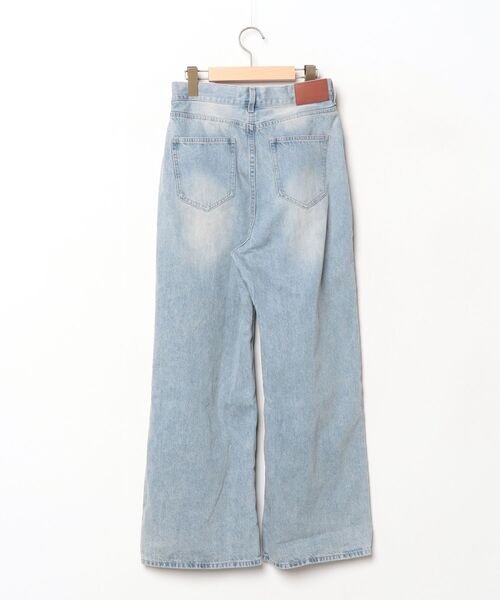 「JEANASIS」 デニムパンツ SMALL ライトブルー レディース_画像2