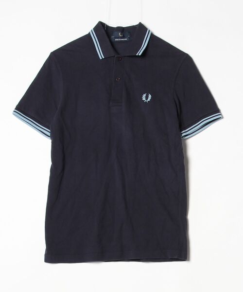 FRED PERRY（フレッドペリー） 半袖ポロシャツ 36 ブルー系その他
