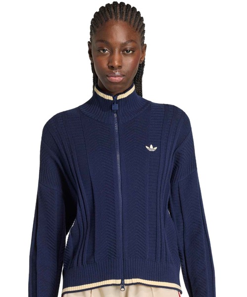 adidas（アディダス） ニット セーター adidas CABLE KNIT FIREBIRD 