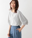 「GLOBAL WORK」 半袖ブラウス M ...の詳細画像1